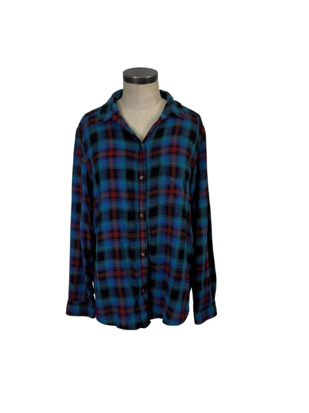 American Eagle Boyfriend Fit Flannel Large